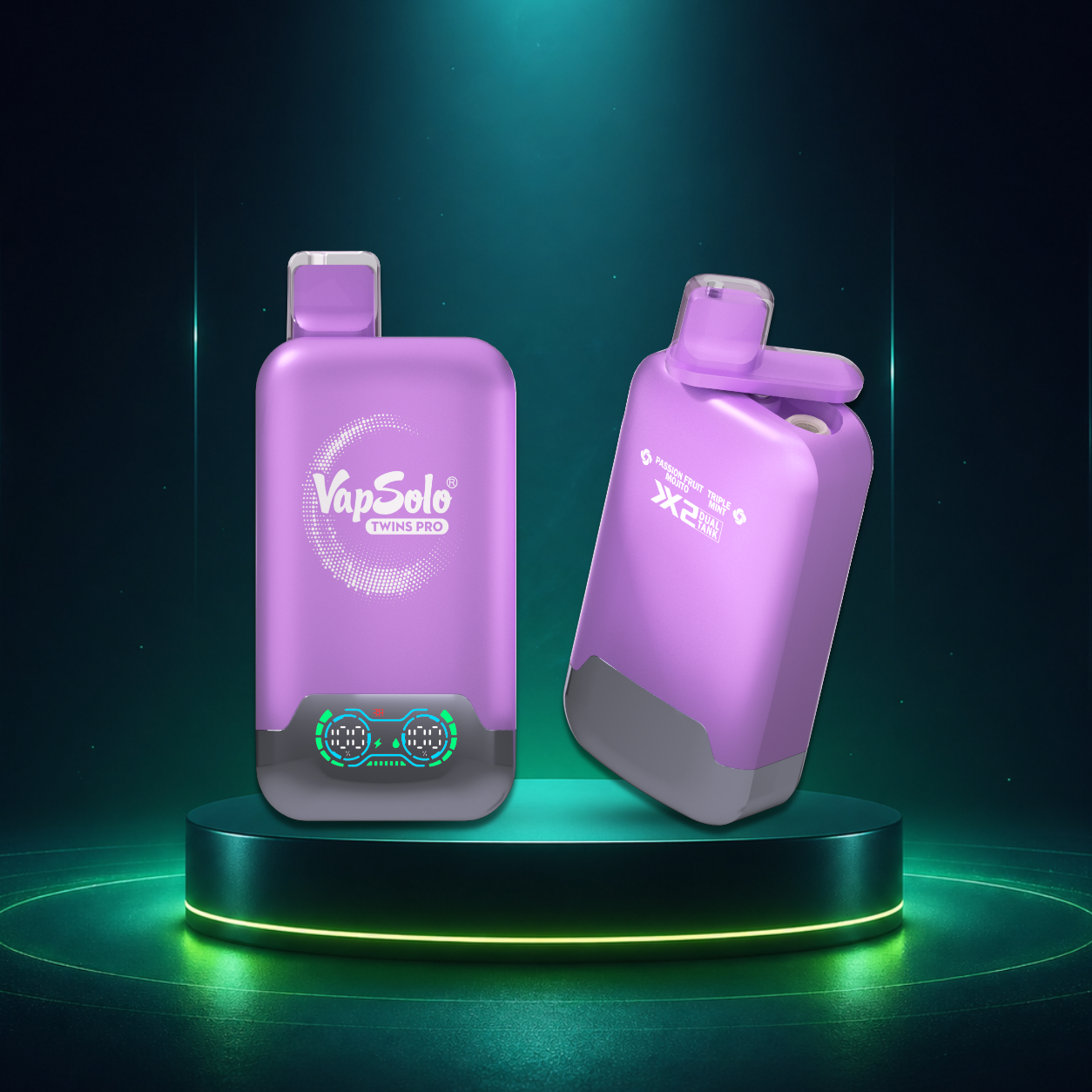 Vapsolo Twins Pro 50K Vape Descartável